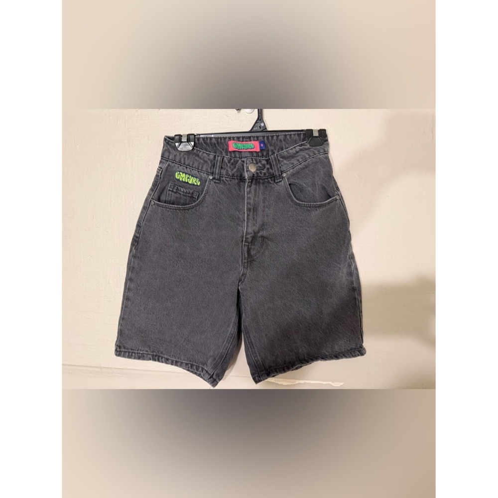 Empyre Black Denim Jean Shorts